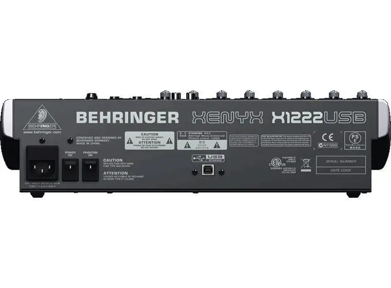 Behringer XENYX X1222USB 